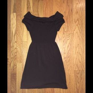 Off the shoulder knit dress