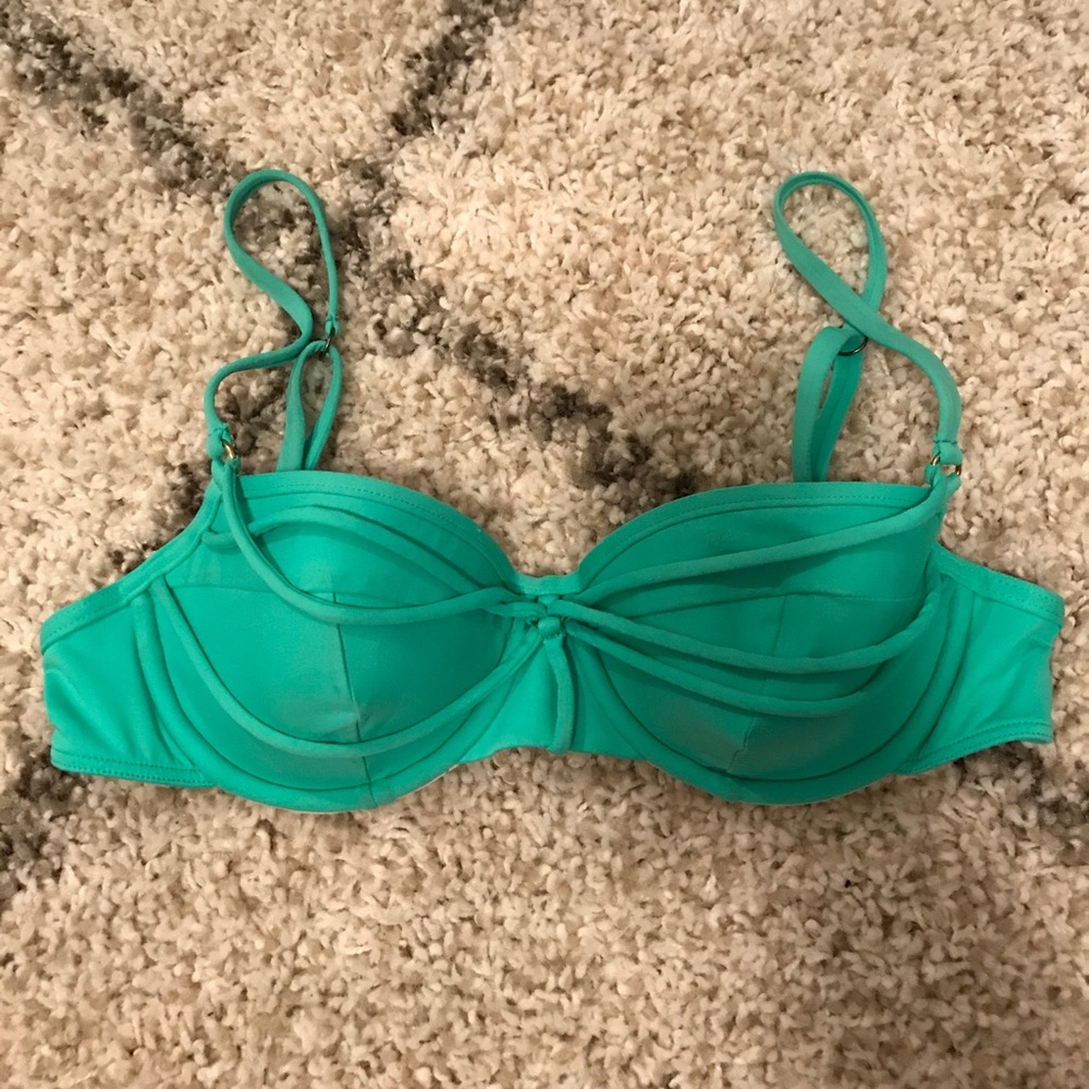 Green Bikini Top