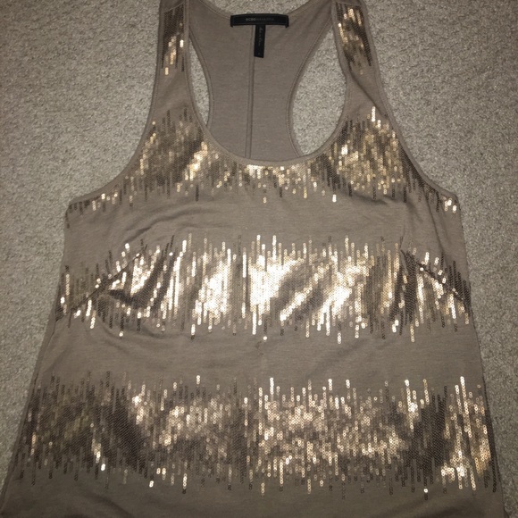 BCBGMaxazria Sequin Tanktop - Picture 1 of 4