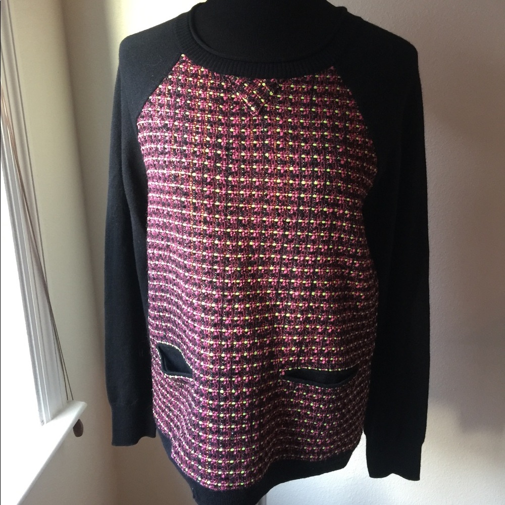 J. Crew tweed sweater top