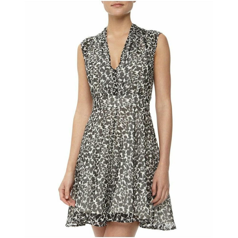 French Connection Feline Wonder Chiffon Dress