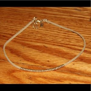 Canvas Jewelry choker
