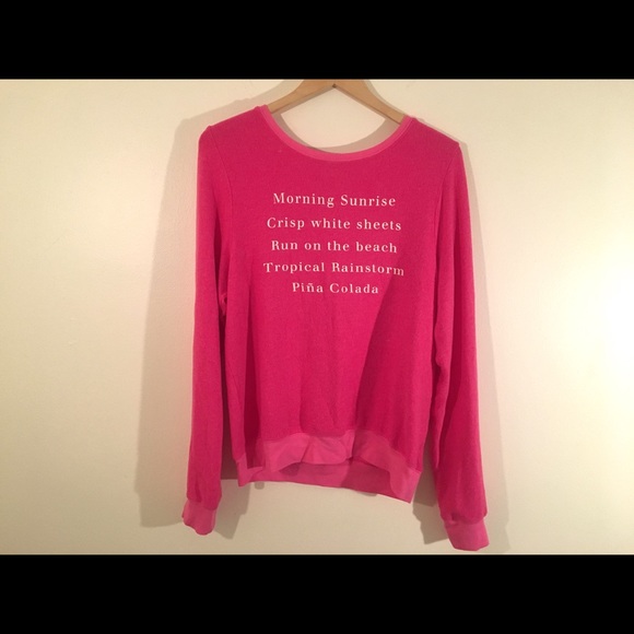 🦊Wildfox Island List Beach Jumper Sweater🦊 - Picture 2 of 4