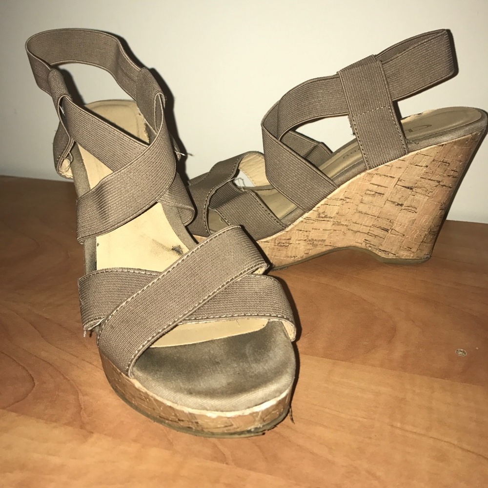 Honestly the comfiest nude wedges I've ever worn