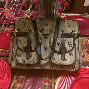 Dooney & Bourke Double Pocket Tote