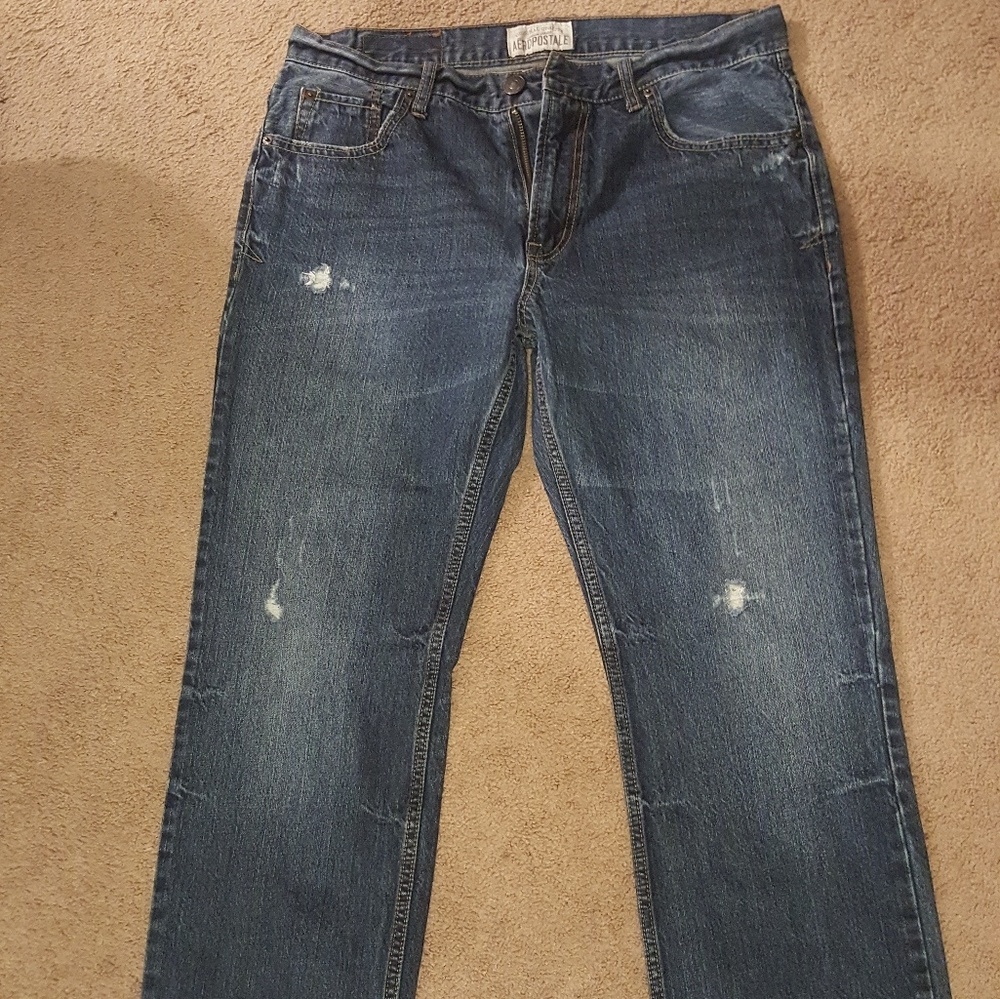 Men's solid jeans - Picture 3 of 5
