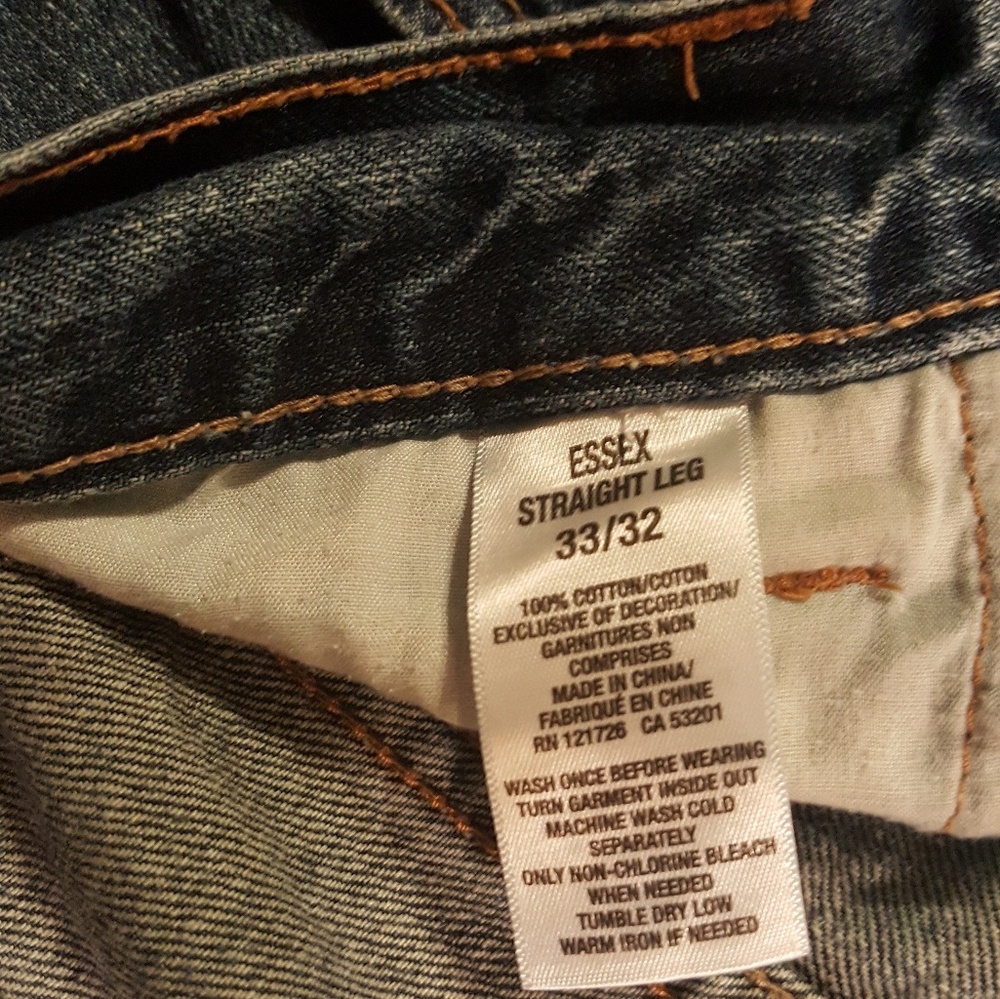 Men's solid jeans - Picture 5 of 5