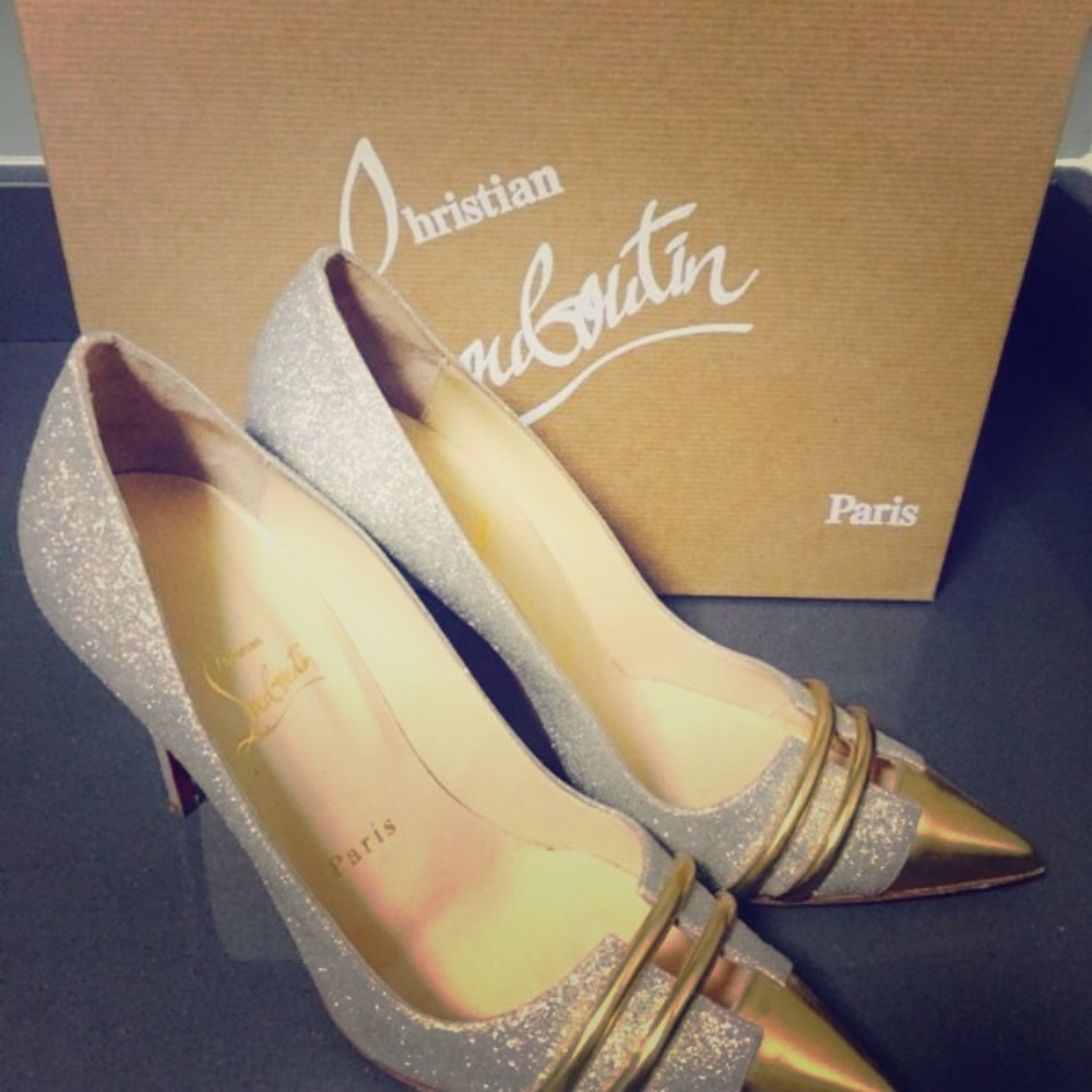 Authentic Christian Louboutin stilleto heel