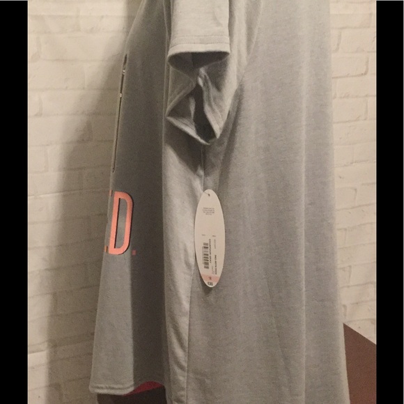 I Came I Saw I Contoured 🆕 1X plus size Top gray - Picture 5 of 7