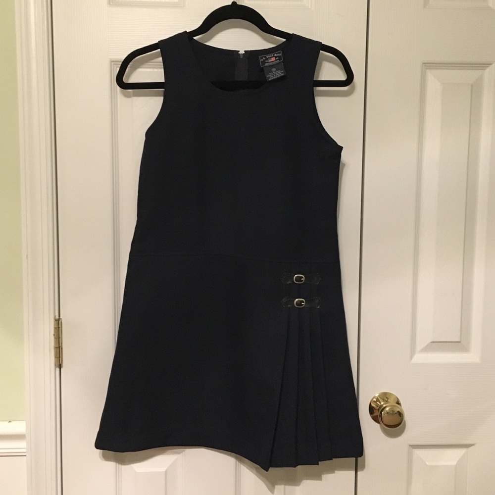 Navy Polo dress (kids)