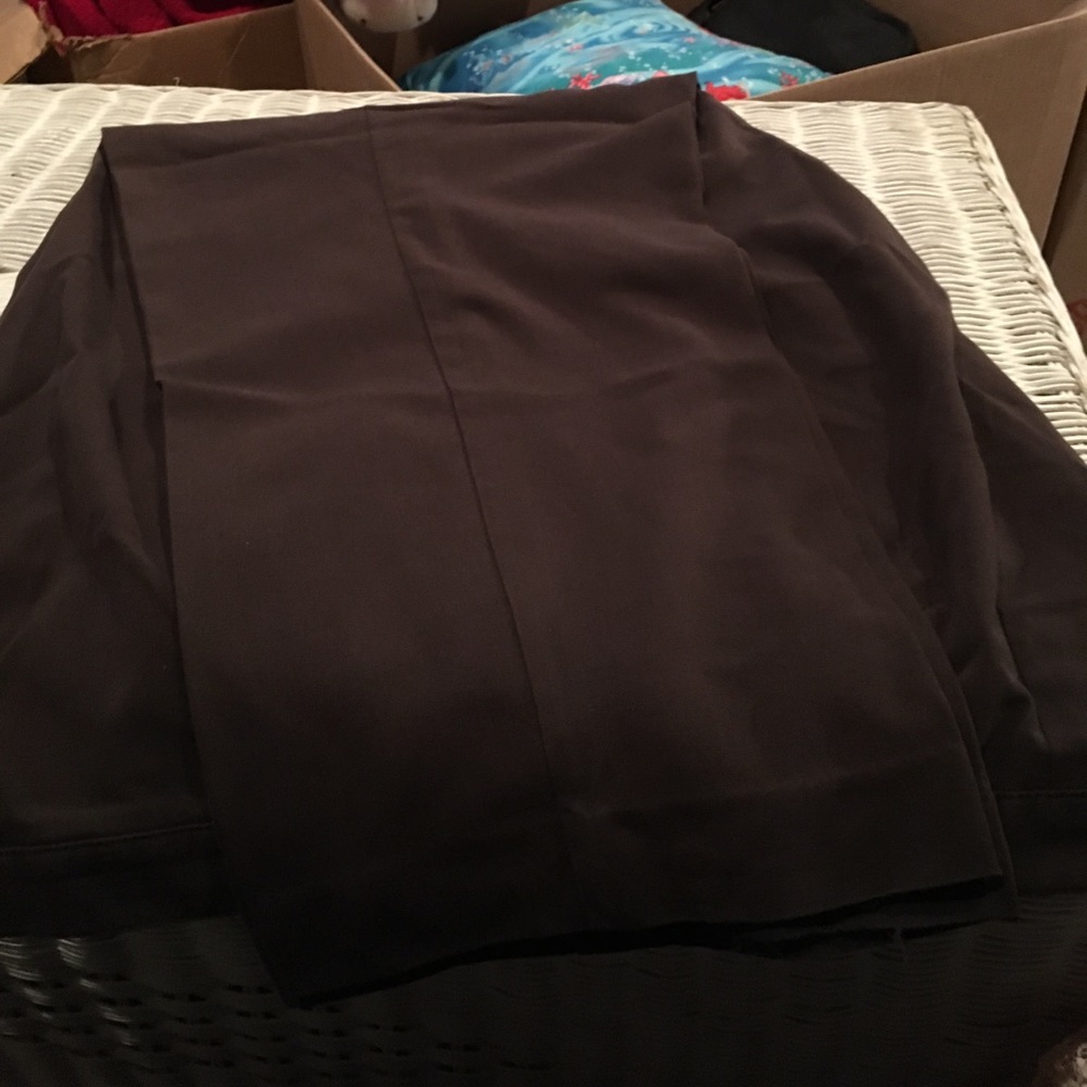 Brown dress pants