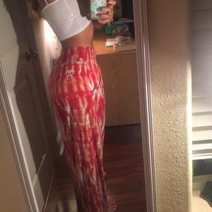 Stretchy Tie Dye Pants