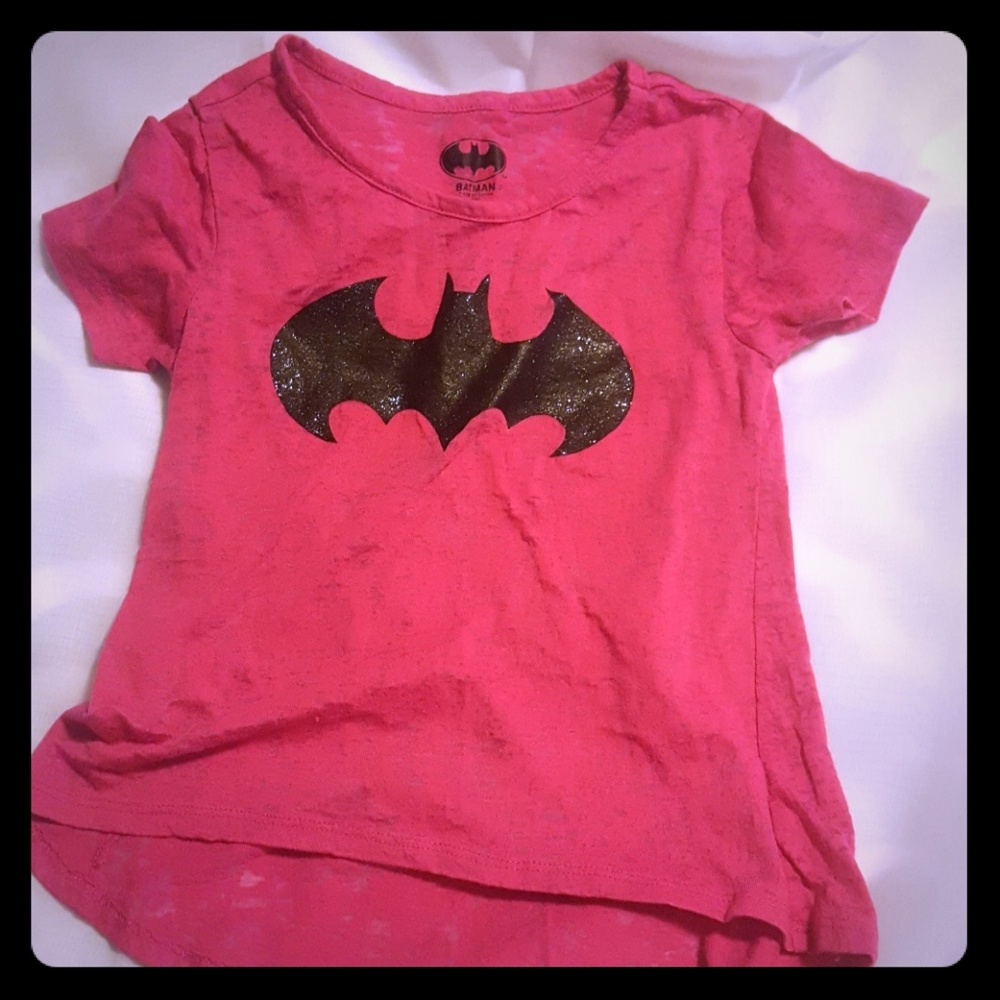 TODDLER GIRL BATMAN TSHIRT - Picture 1 of 3