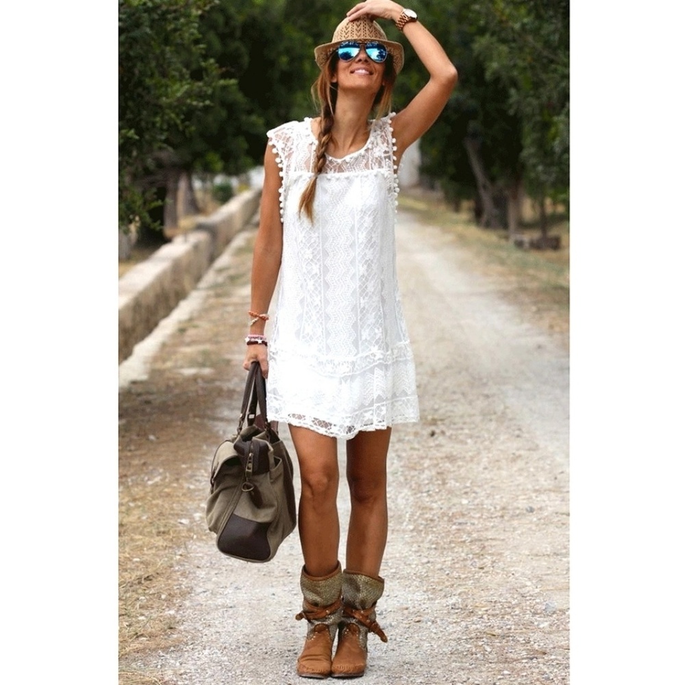 New* Cute Hairball Lace Dress