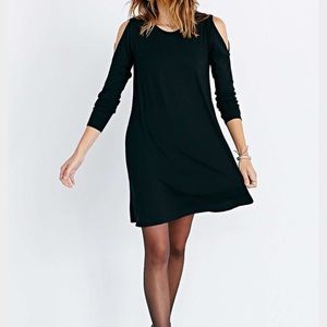 LNA Lucia black jersey dress size small