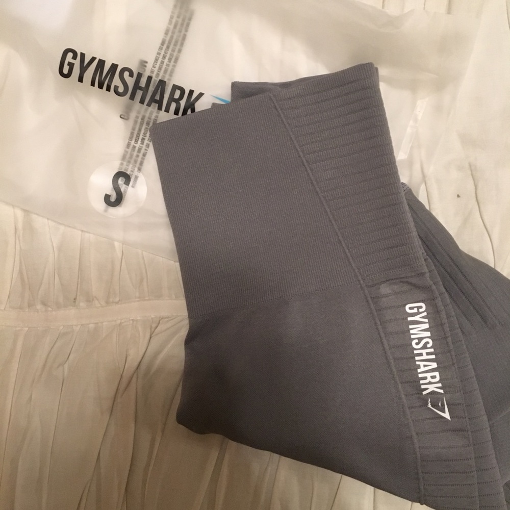 Gray Seamless Gymshark Leggings