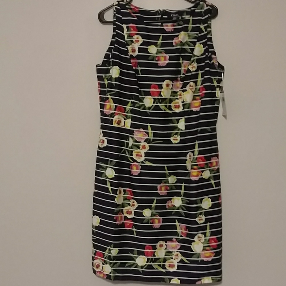 Chaps  Sleeveless Dress