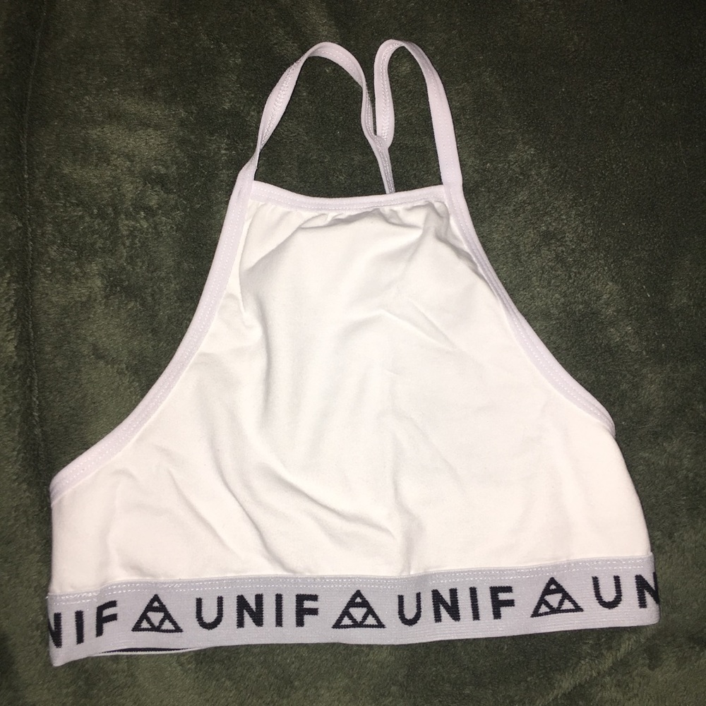UNIF logo bralette