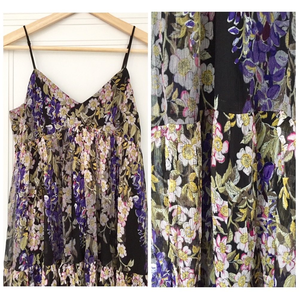 Anthropologie Adelia Maxi Floral Floreat Dress - Picture 7 of 8