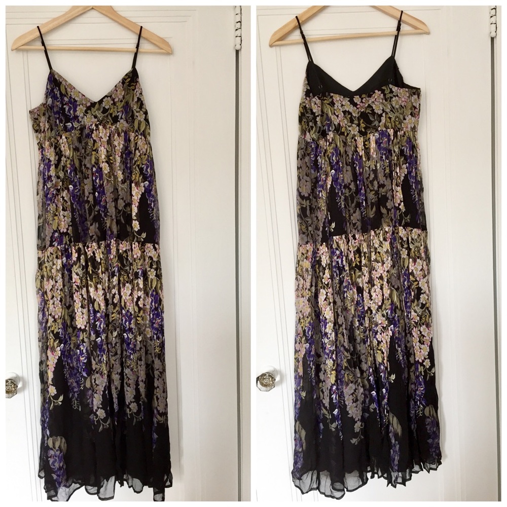 Anthropologie Adelia Maxi Floral Floreat Dress - Picture 6 of 8