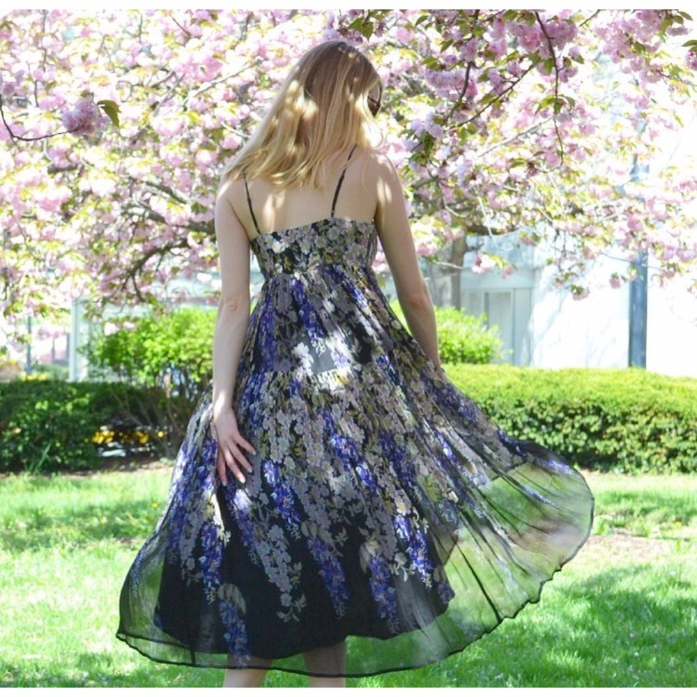 Anthropologie Adelia Maxi Floral Floreat Dress - Picture 4 of 8