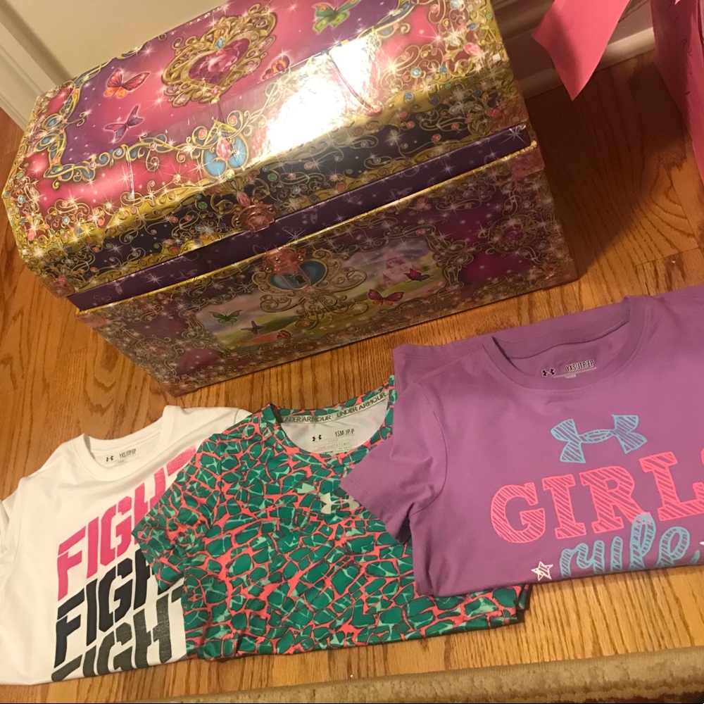 3 YXS-YS EUC Under Armour Tshirts