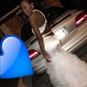 Winter formal dress or prom dress