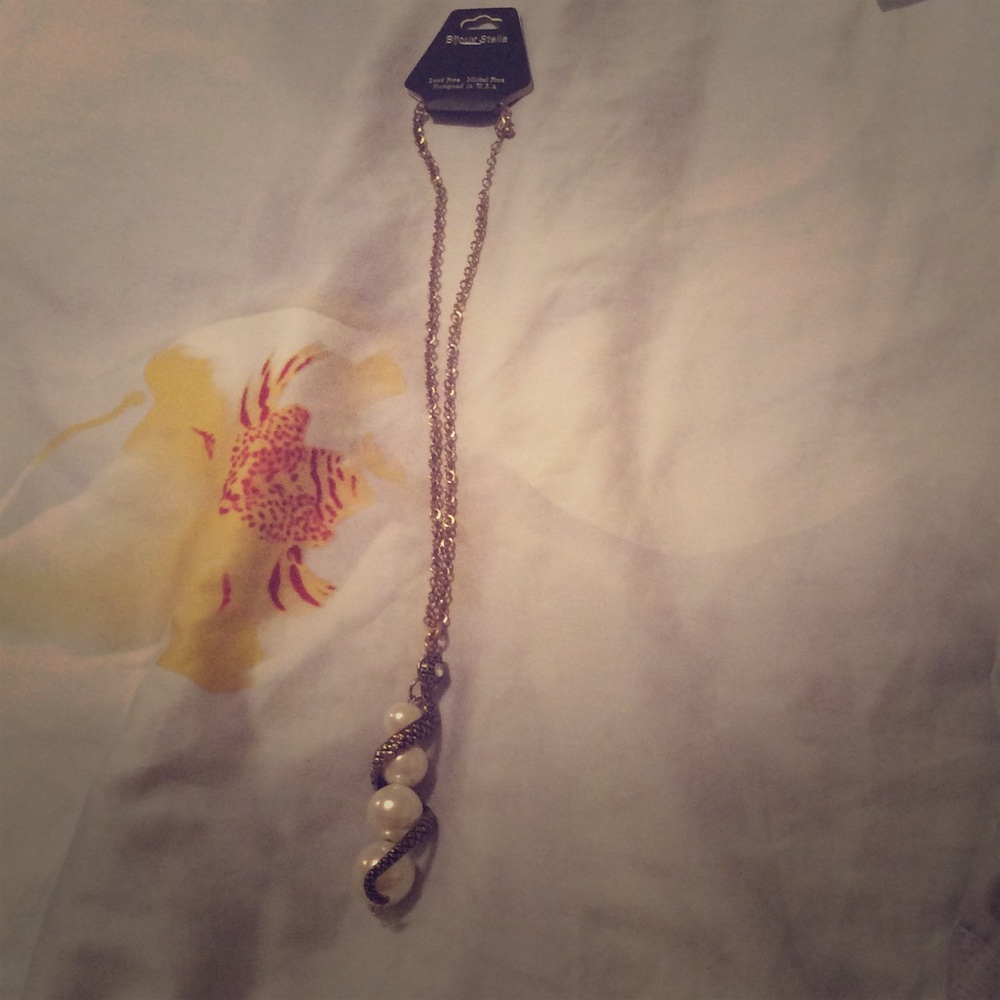 Gold Necklace, snake shaped!