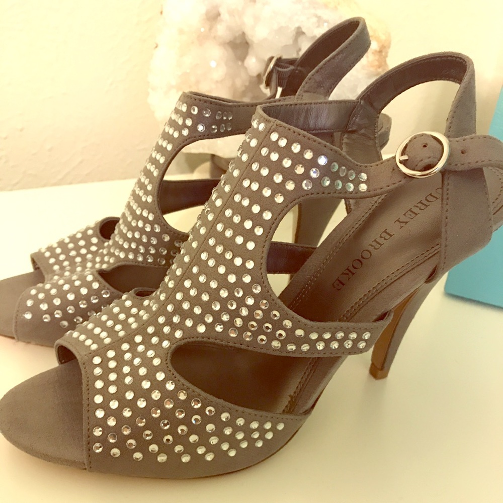 Audrey Brook Sparkling heels.