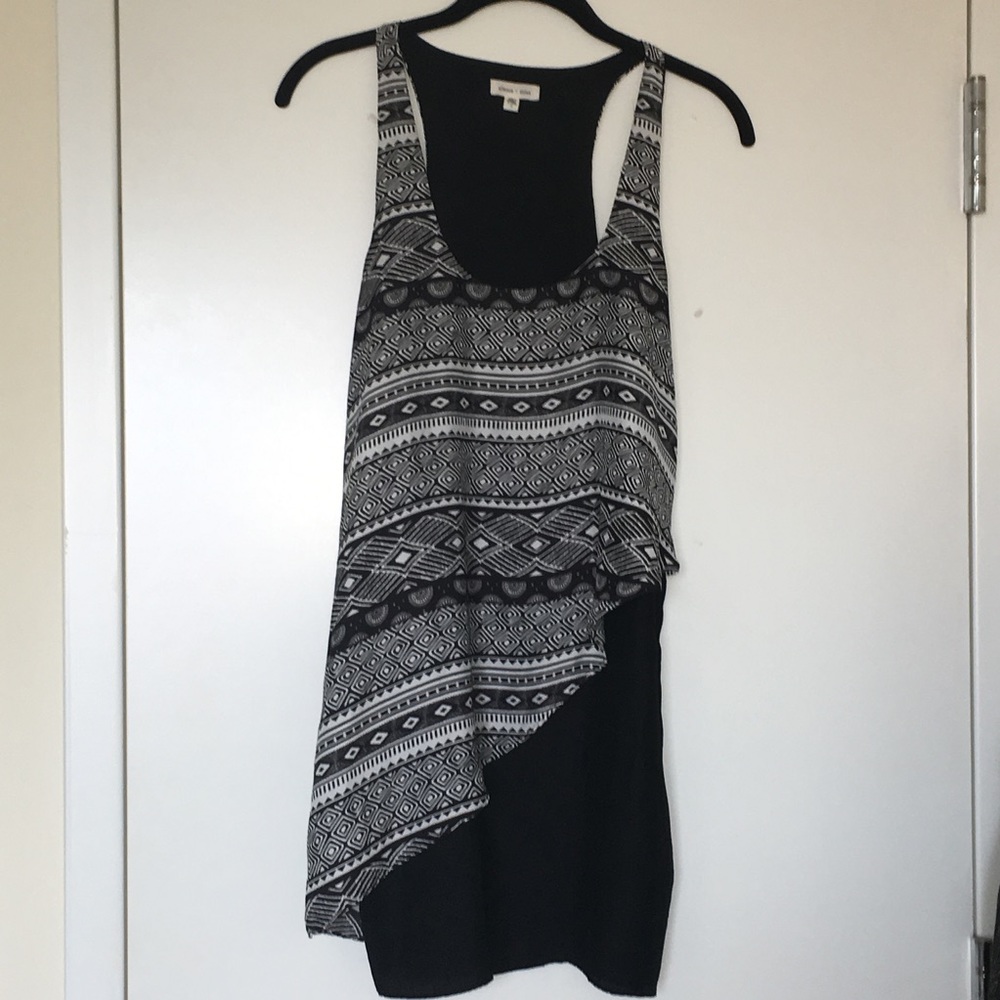 Urban Outfitters black and white shift dress
