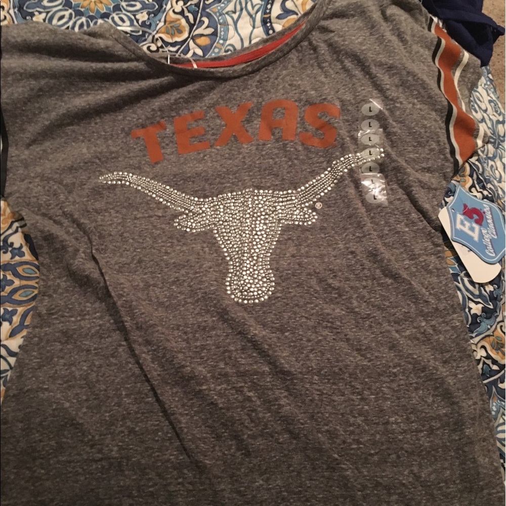 Cute studded/bedazzled Texas/UT tee