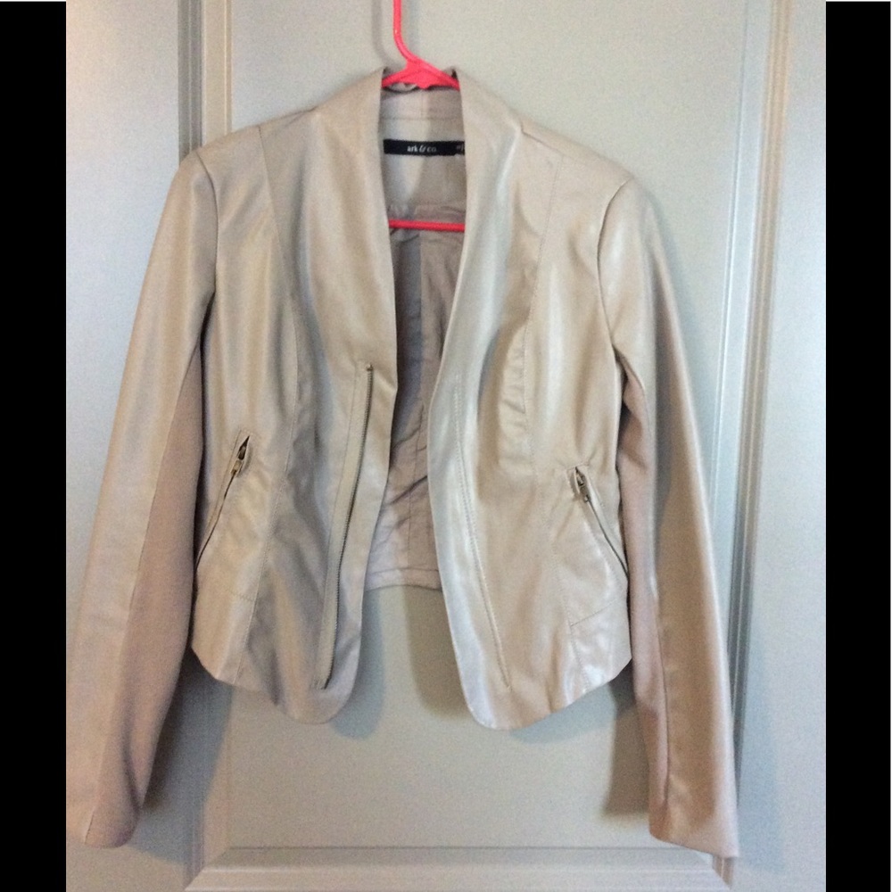 Ark & Co | Faux Leather Jacket