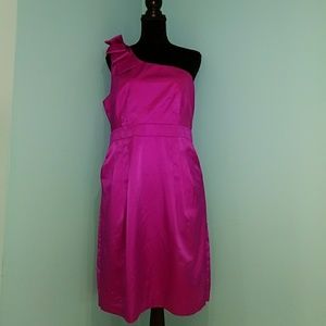 One shoulder formal dress