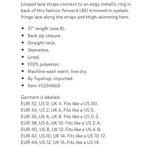 NWOT Topshop dress - Picture 8 of 8