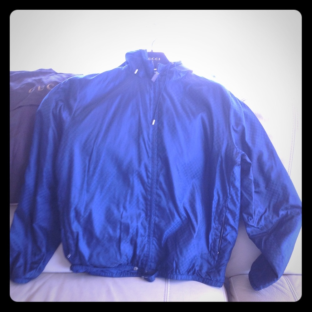 Men's Gucci Coat hoodie size 54 XL 100% authentic