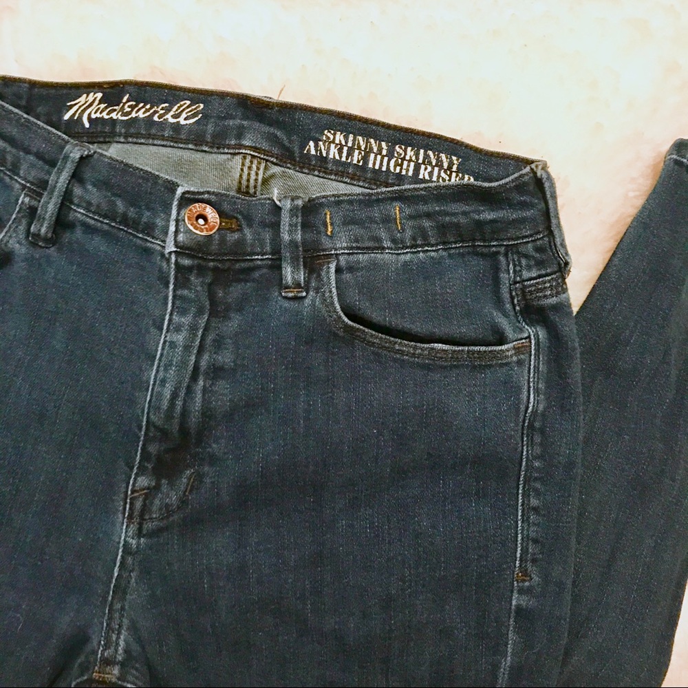 Madewell Skinny Skinny Ankle High Riser