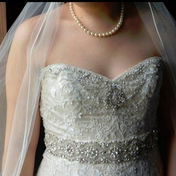 ??HOST PICK??Rhinestone bridal belt applique