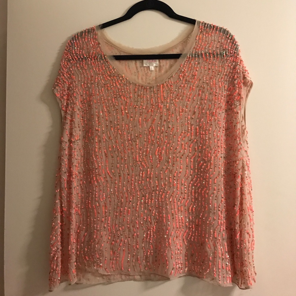 Parker Sequin Top