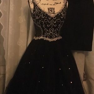 Sweet 16 ball gown. Size 4-8 adjustable corset.