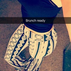 Worn once boho pants