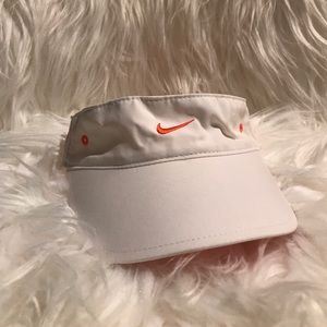 NIKE White Nike Sport Visor