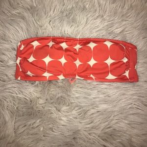 J. Crew Bandeau Swimsuit Top