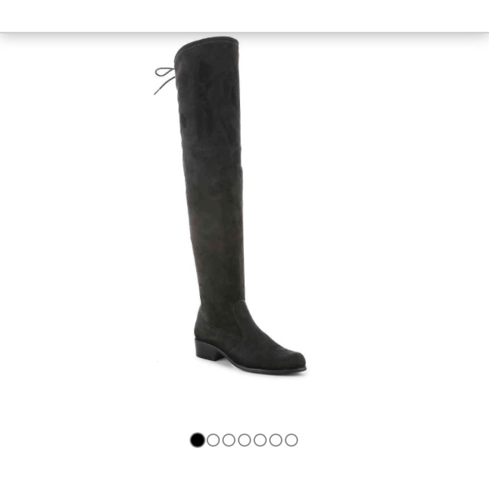 Charles David over the knee suede boots