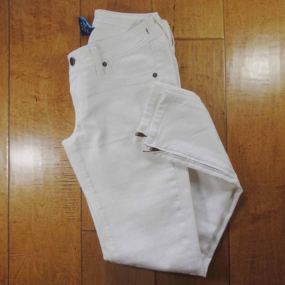 Genetic Denim White Skinny Jeans