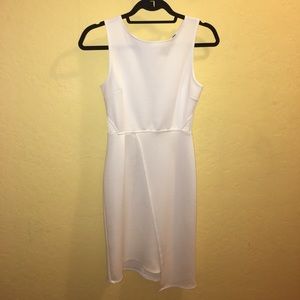 ASOS Love Midi Dress with Wrap Skirt