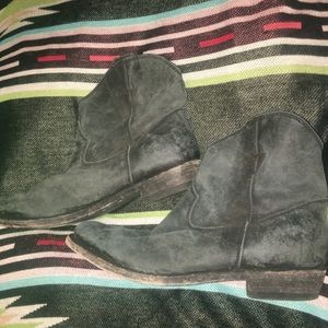 Liberty Black ankle boots