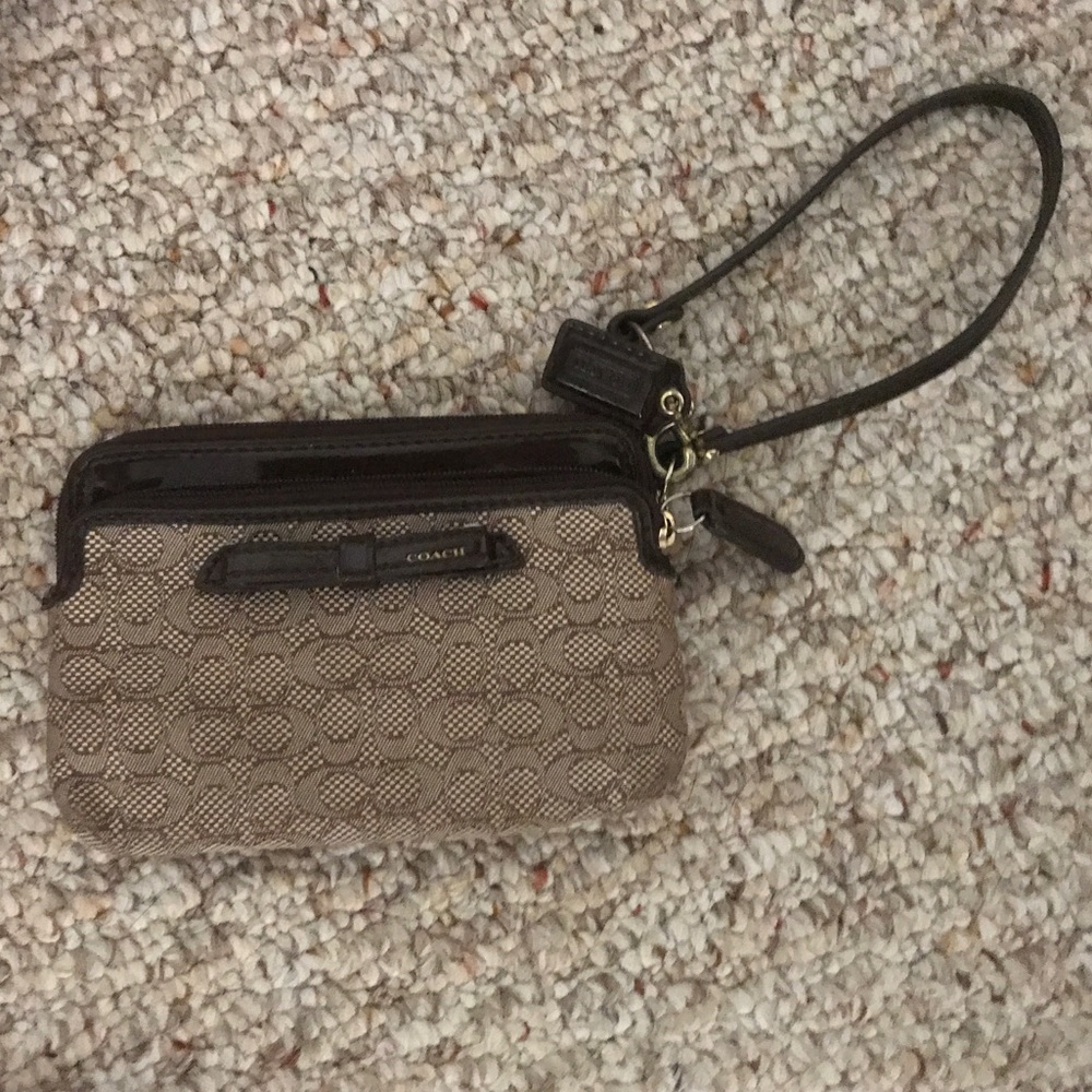 Coach wristlet
