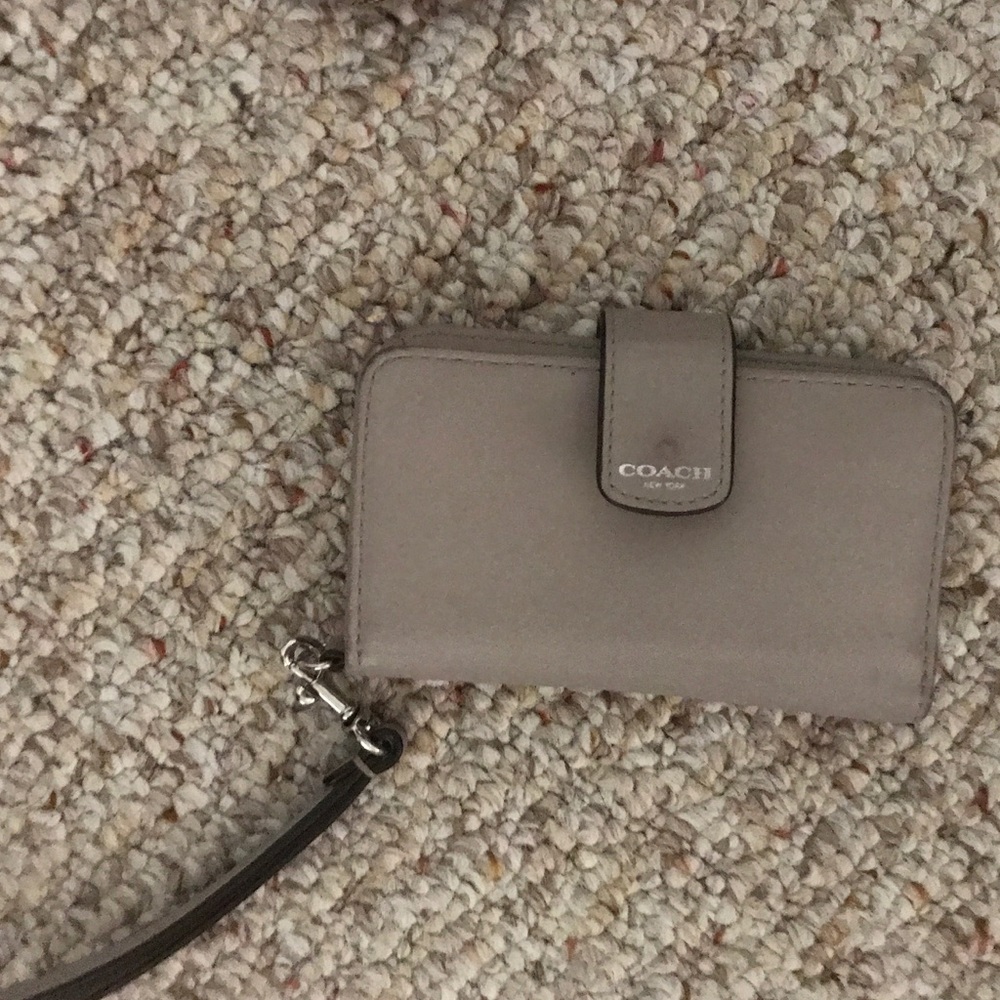 Coach wristlet