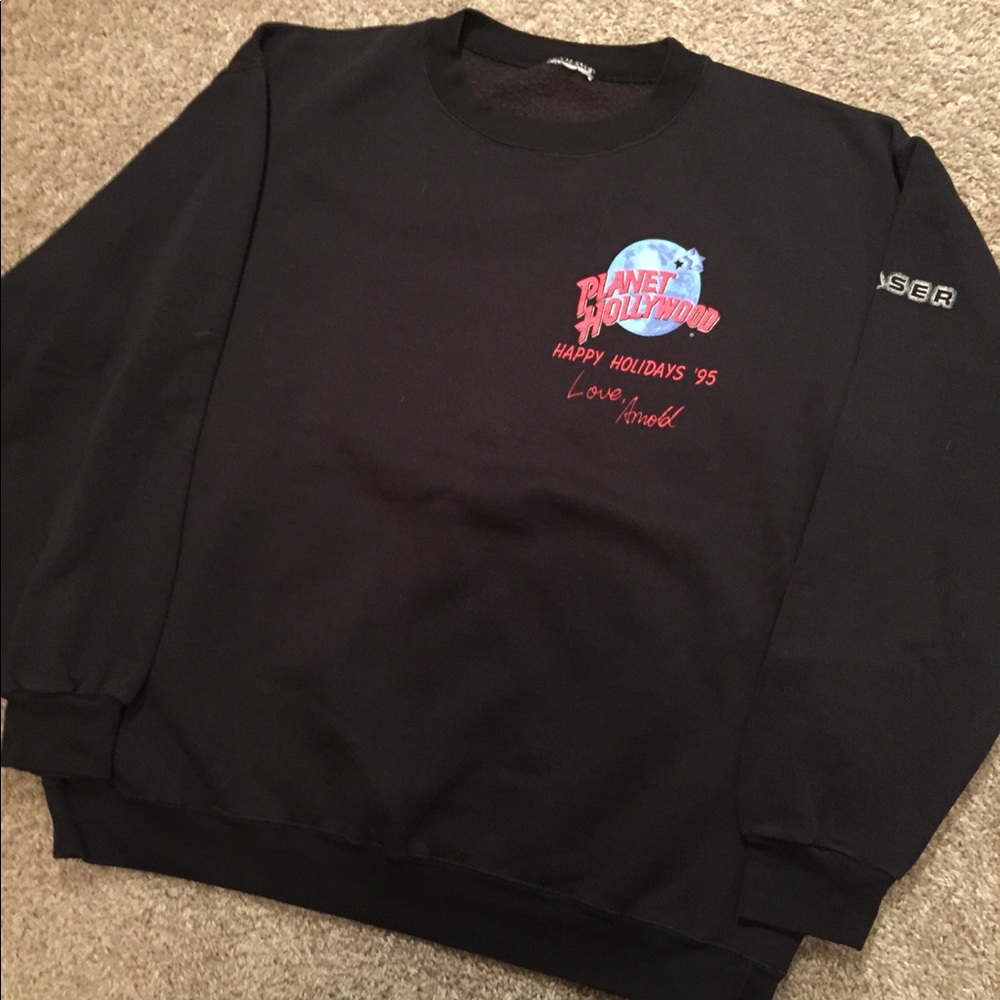 Planet Hollywood holiday sweater sz M
