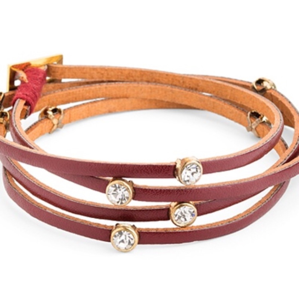 Red Remedy Wrap Bracelet